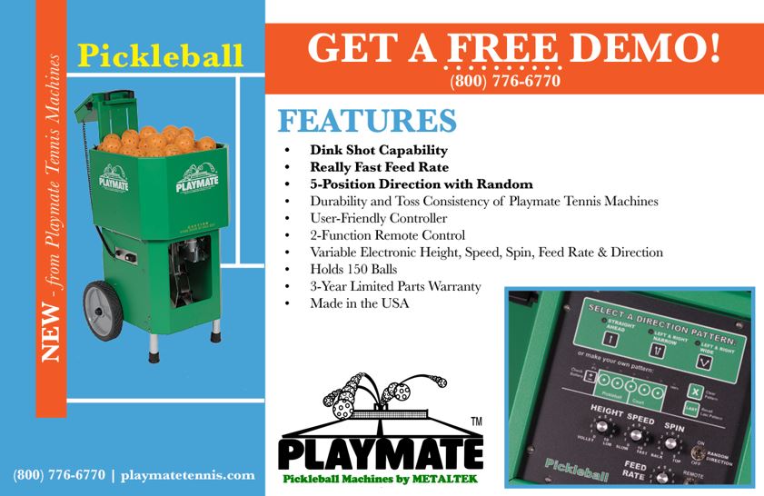 Playmate Pickleball Commercial Machine